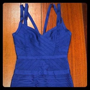 Herve ledger bodycon dress